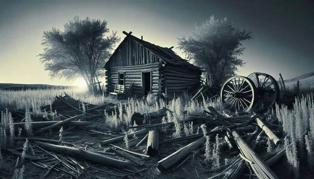 abandoned 1800s western settlements