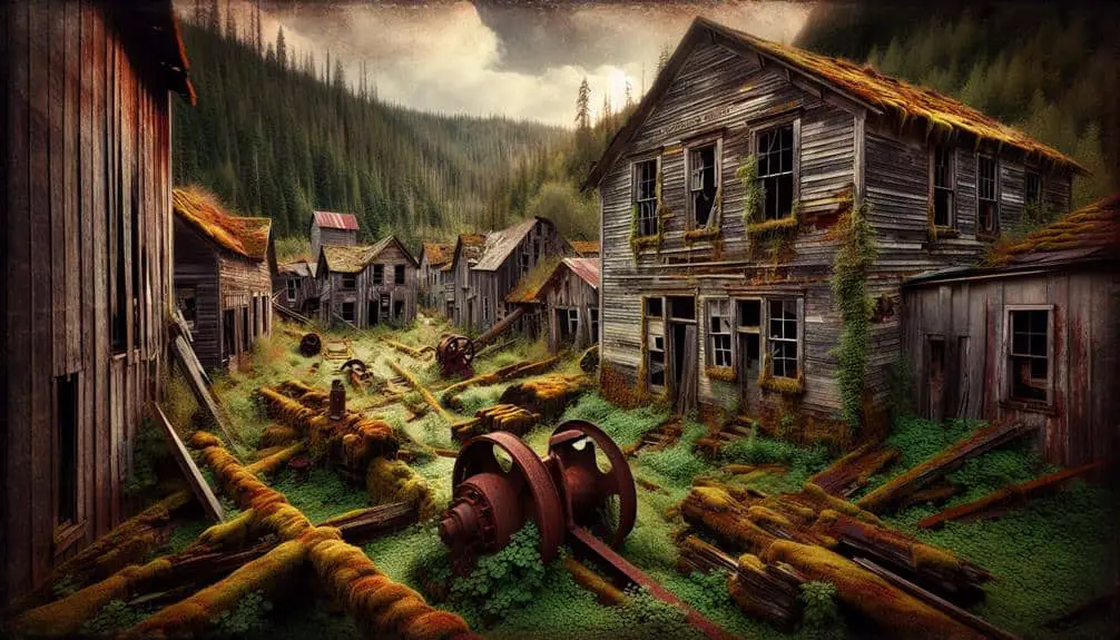 Abandoned Logging Towns Linger