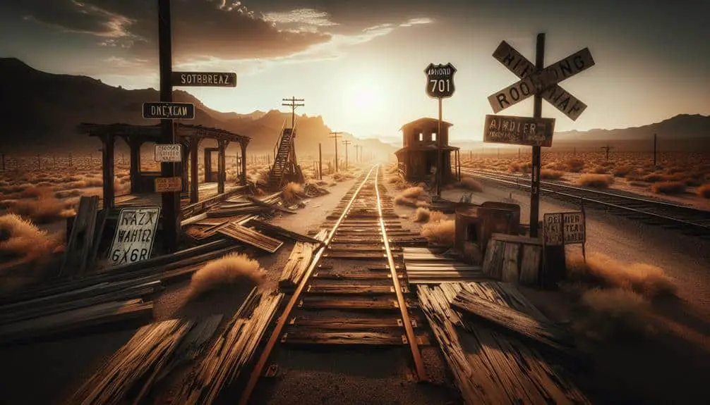 arizona s deserted train stations
