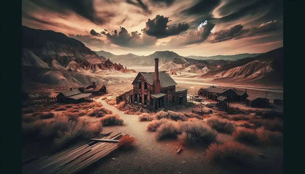 Eerie Utah Ghost Town