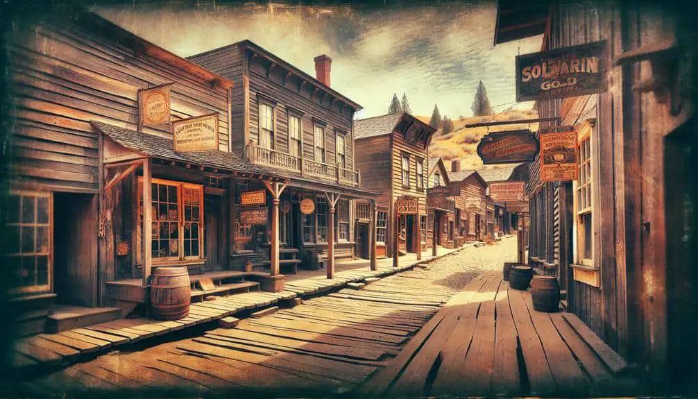 historic gold rush towns