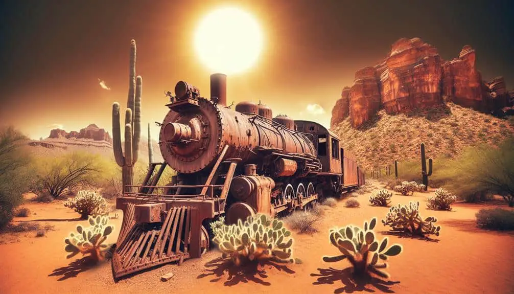 Preserved Railway Relics Arizona