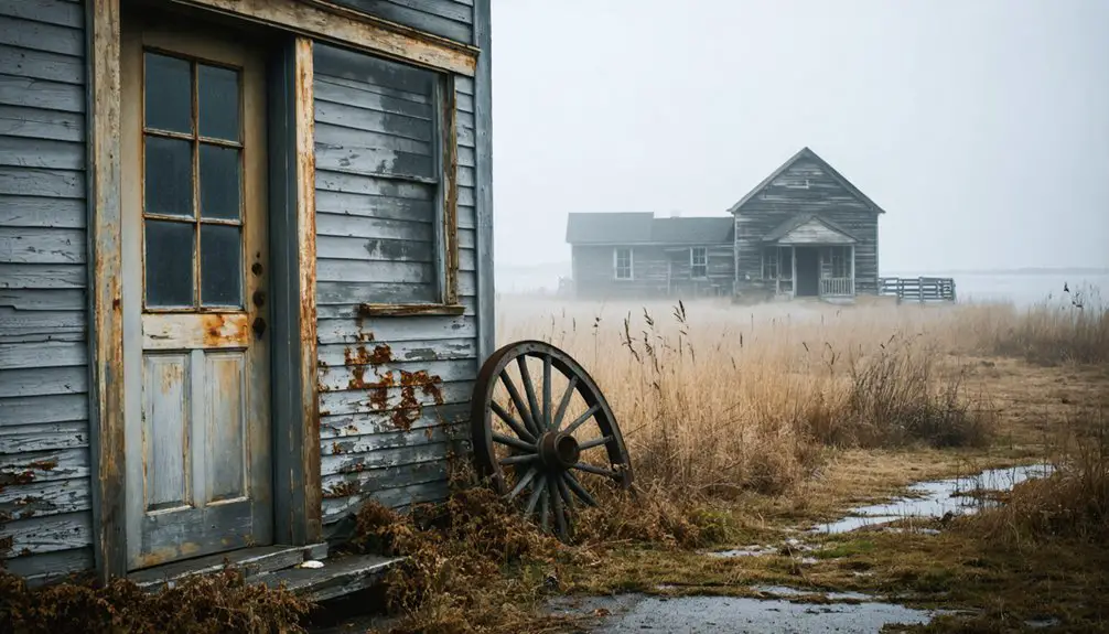 abandoned dreams crumbling town