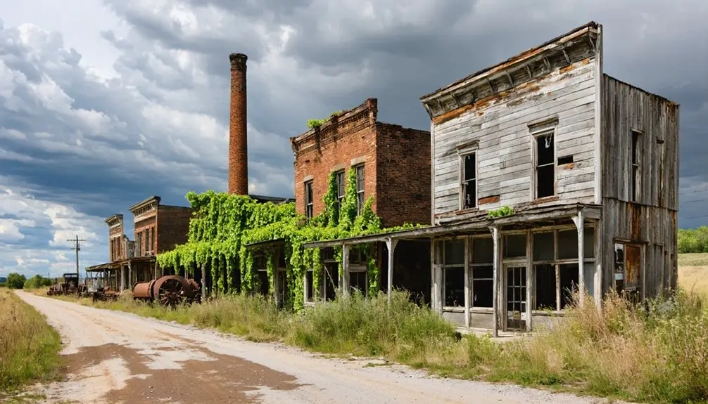 abandoned michigan mining town
