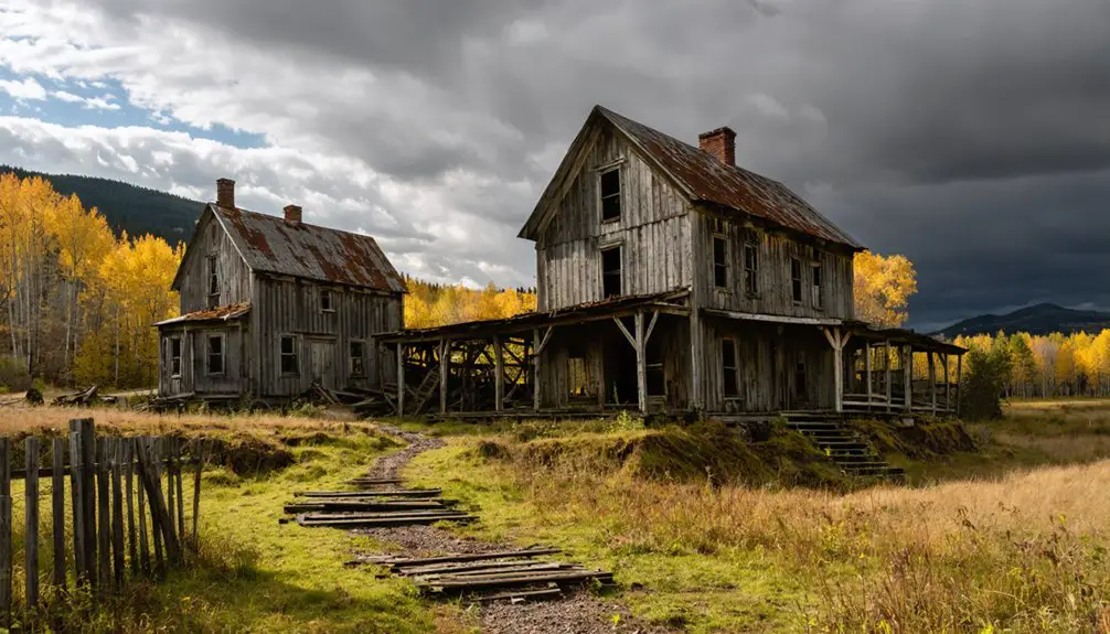 abandoned michigan mining village