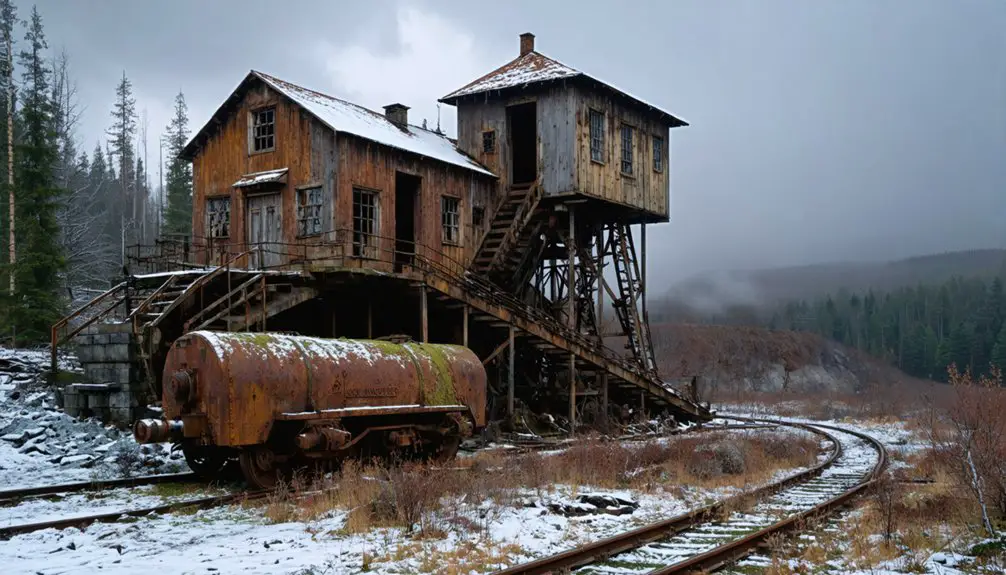 abandoned mining town history