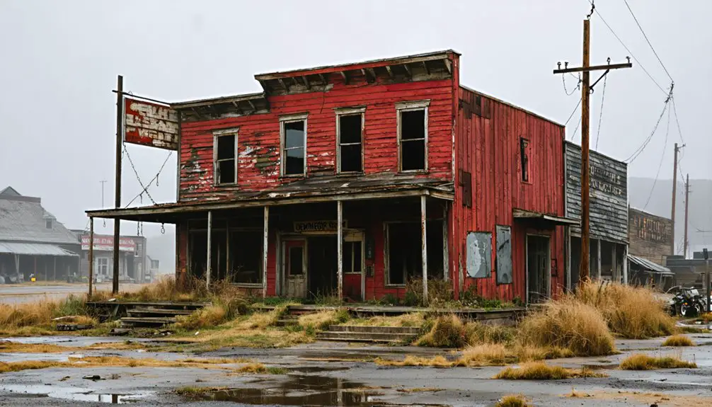 economic collapse and abandonment