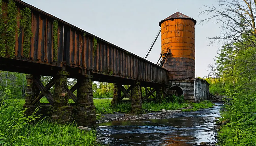 mining settlement architectural features