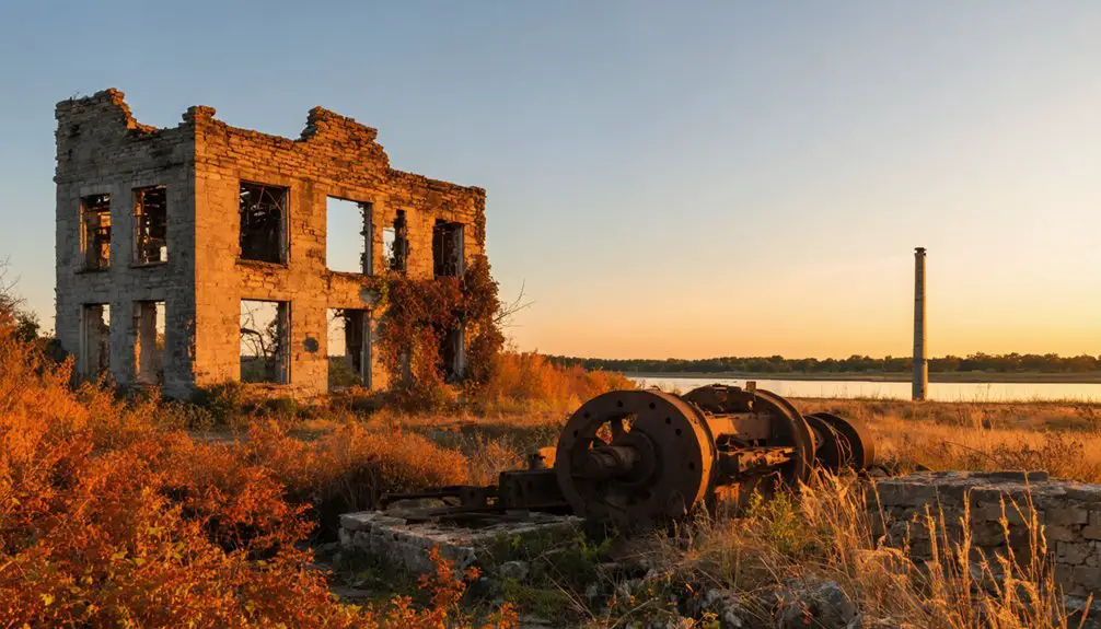 timber wealth to ghost town