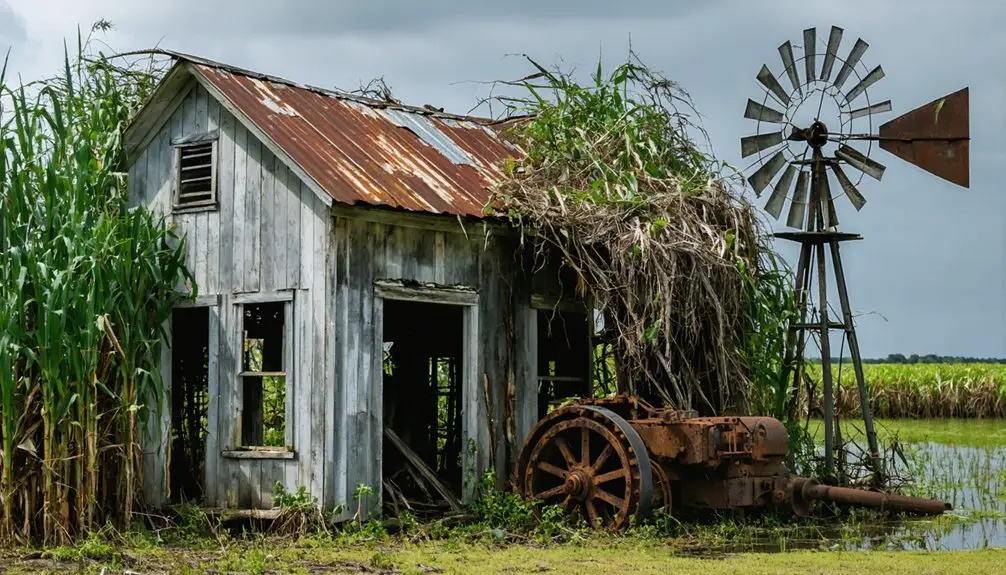 abandoned agricultural community site
