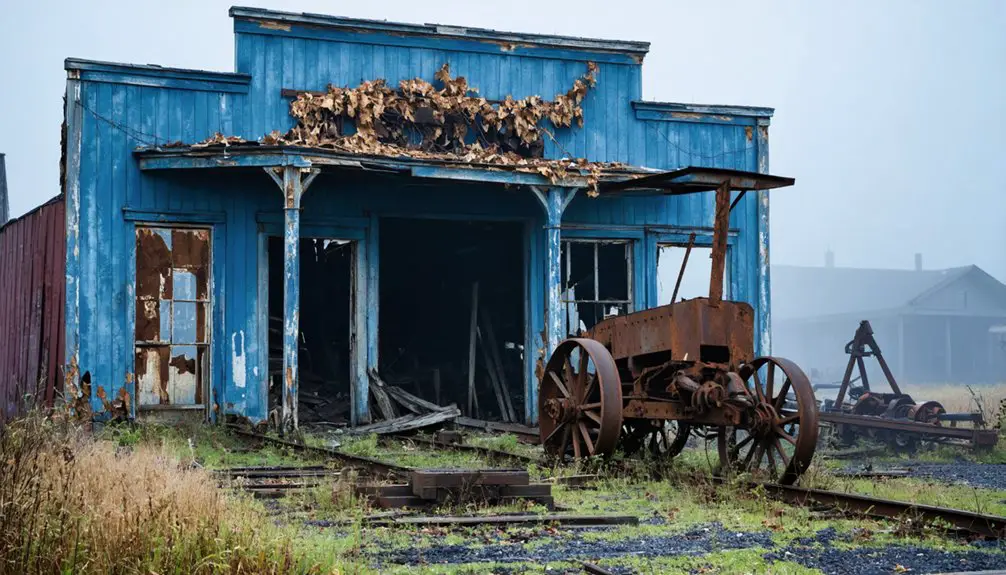 abandoned appalachian mining village
