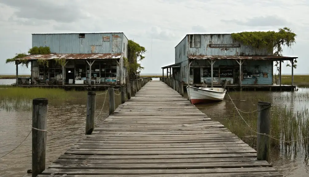 abandoned coastal florida town