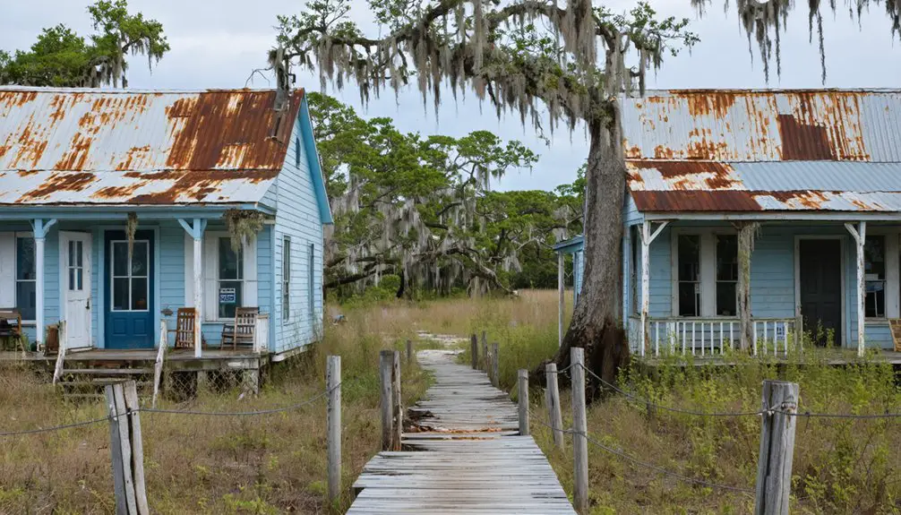 abandoned coastal florida town