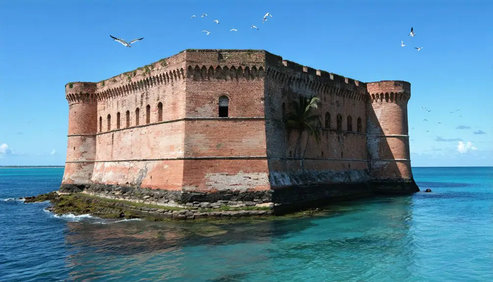 abandoned coastal military fort