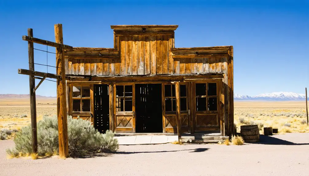 abandoned frontier mining settlement