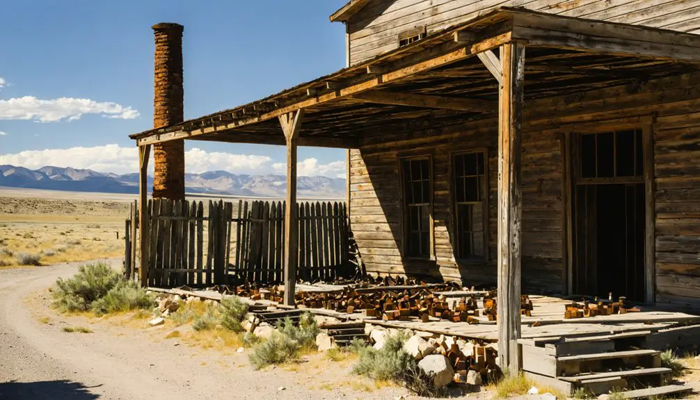 abandoned frontier town history