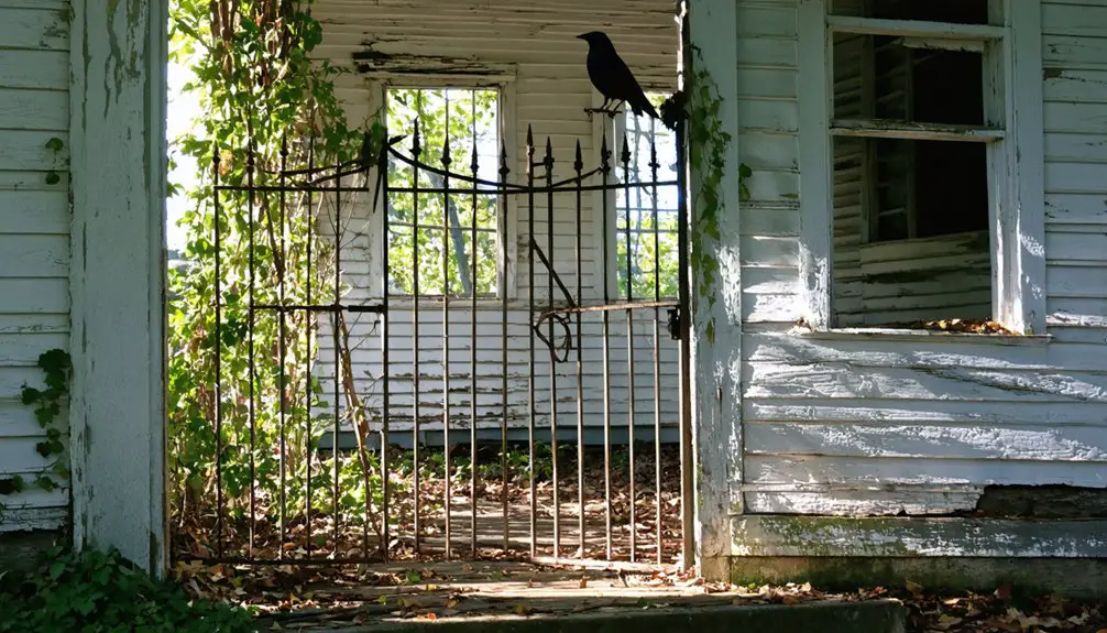 abandoned historic ghost town