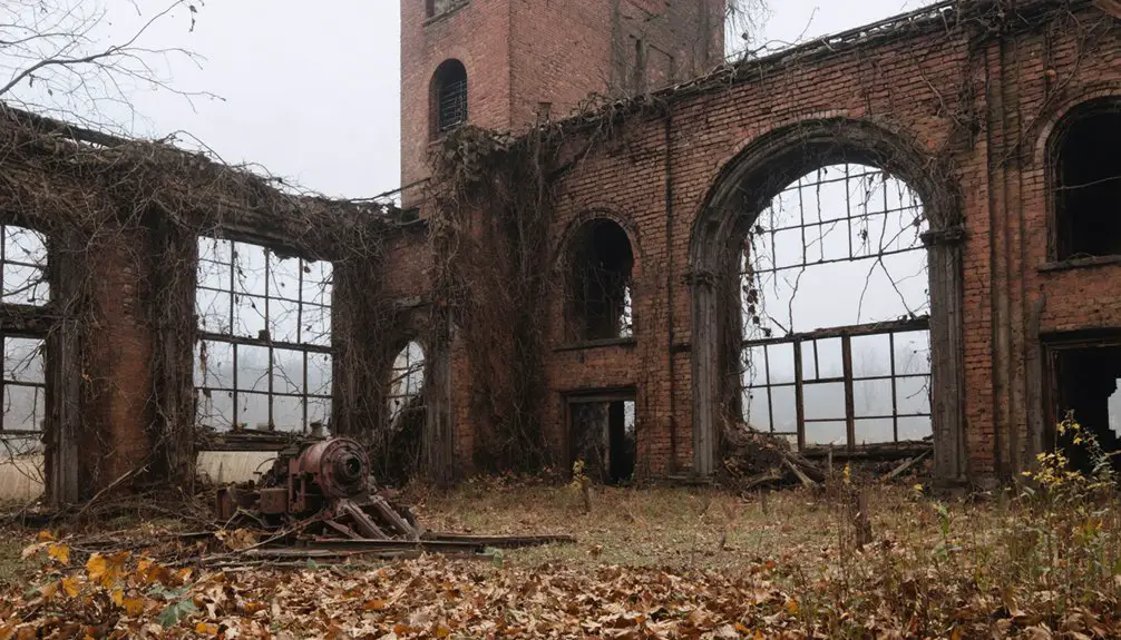 abandoned historic mining site