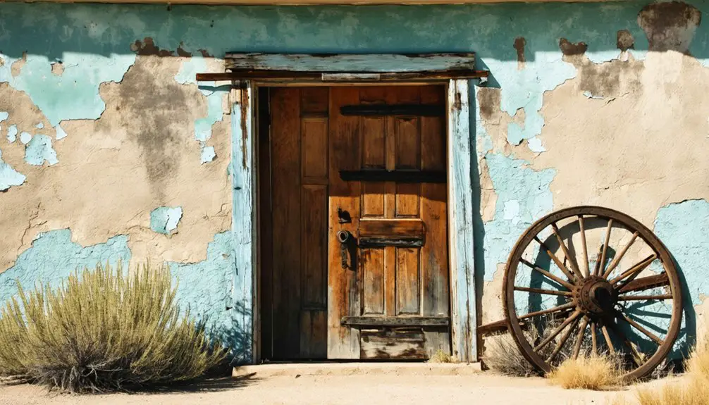 abandoned historic mining town