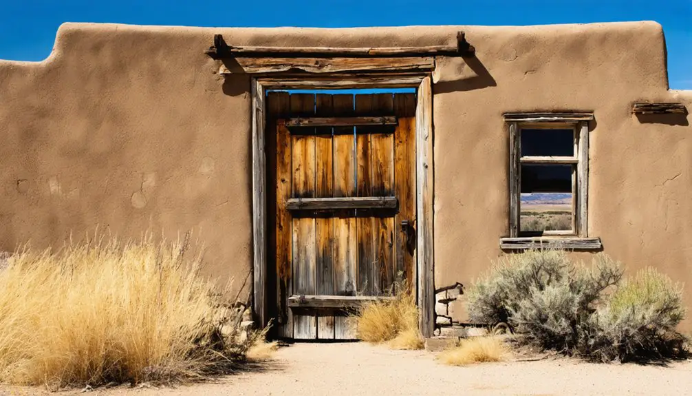 abandoned historic mining village
