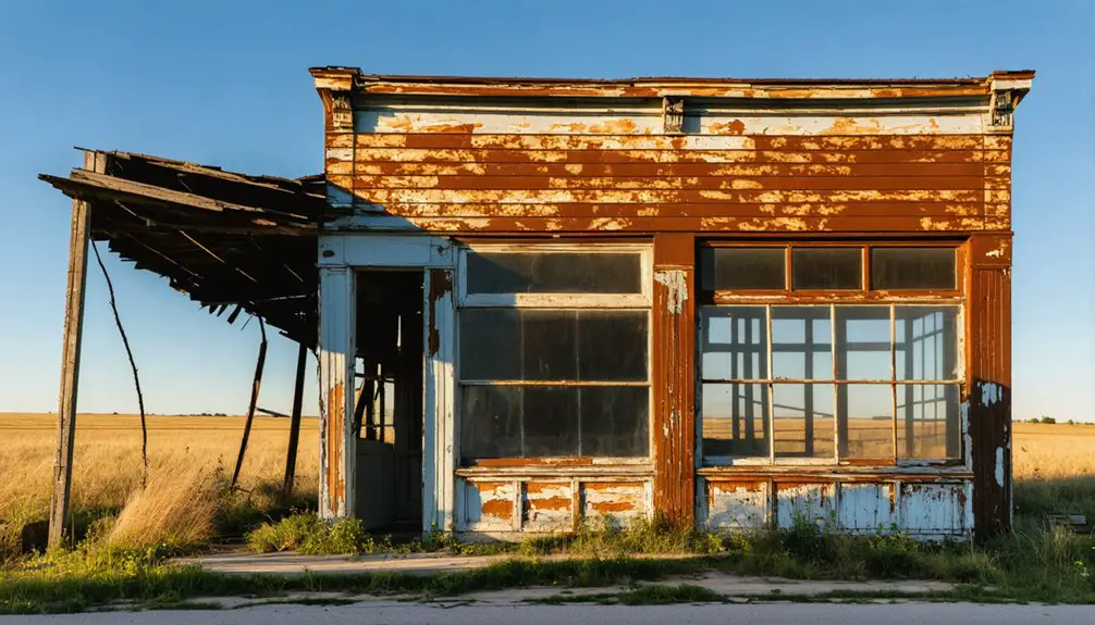 abandoned kansas ghost town