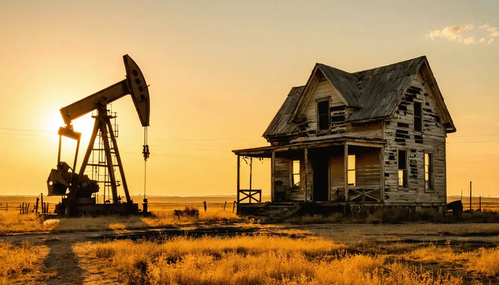 abandoned kansas oil town