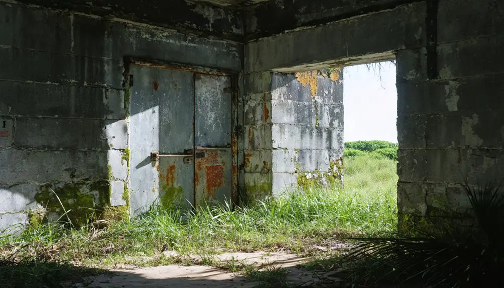 abandoned military settlement ruins