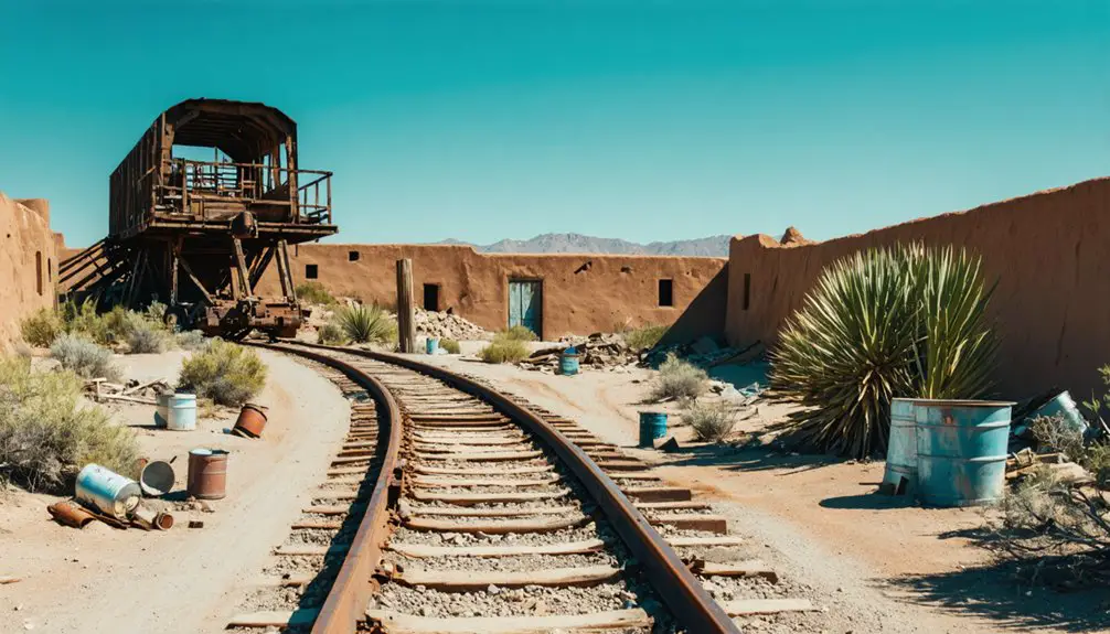 abandoned mines and economic collapse