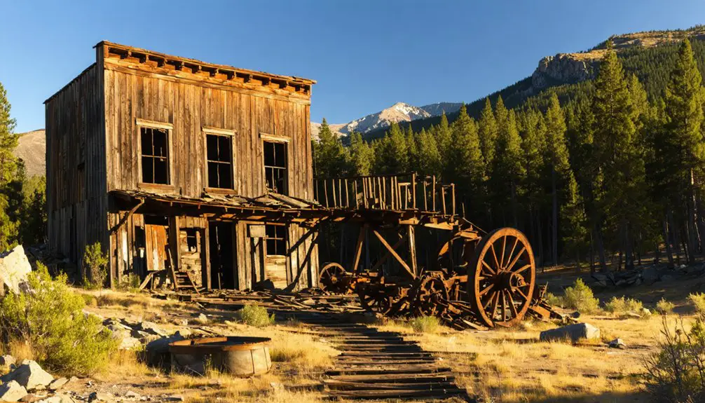 abandoned mining settlement history