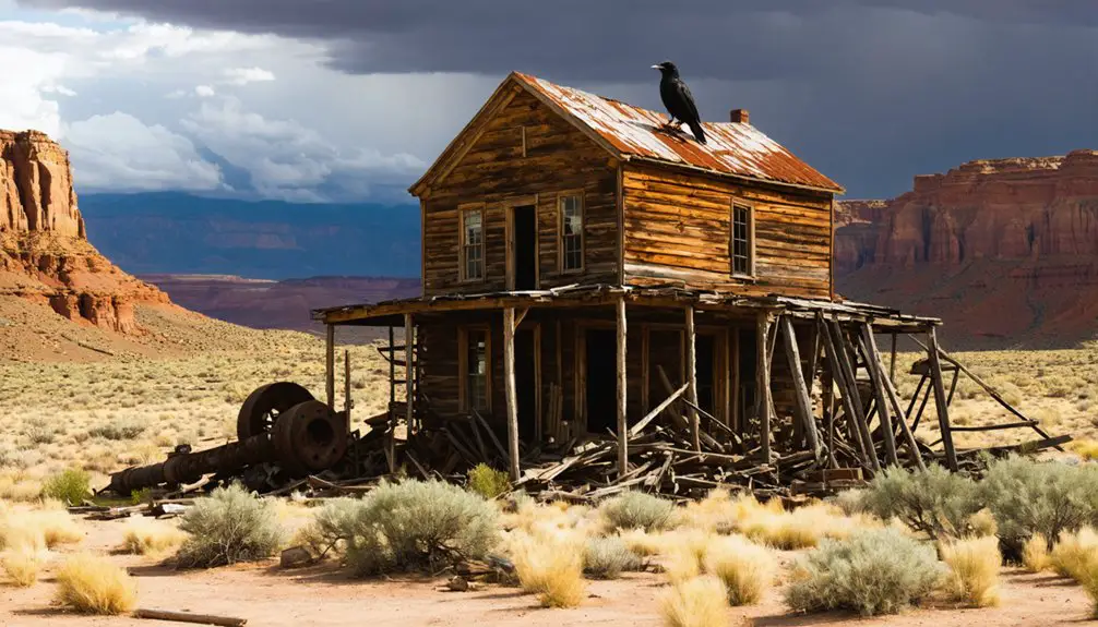 abandoned mining settlement history
