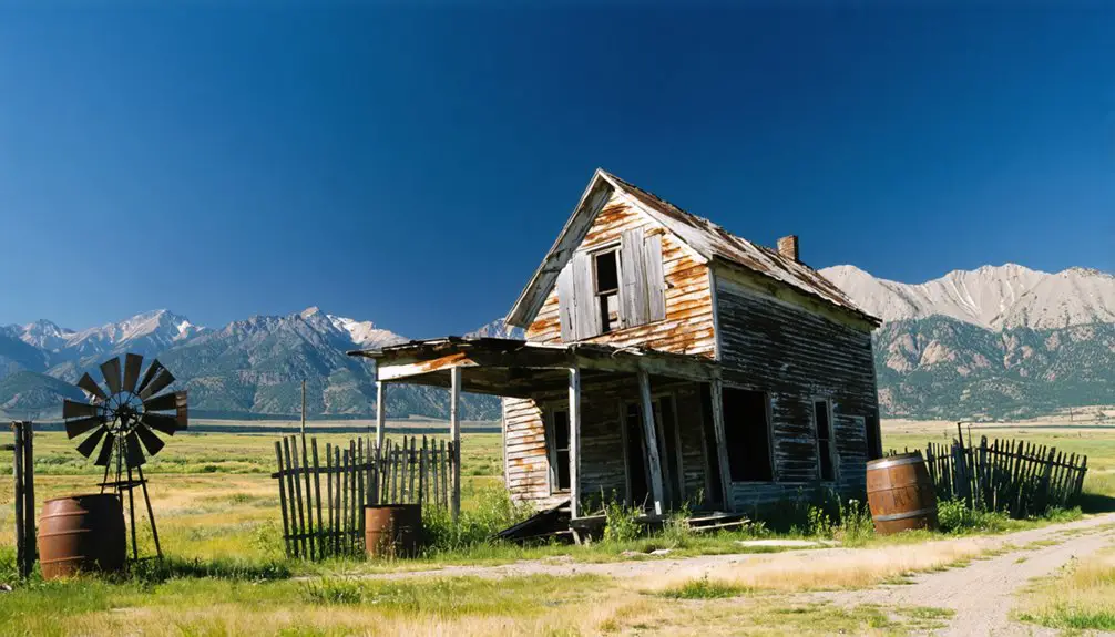 abandoned mining settlement history