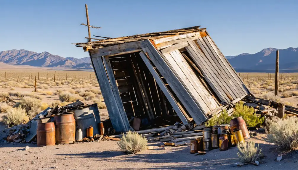 abandoned mining settlement history