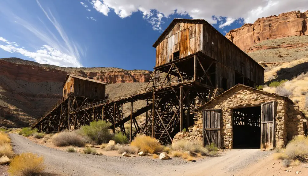 abandoned mining settlement history