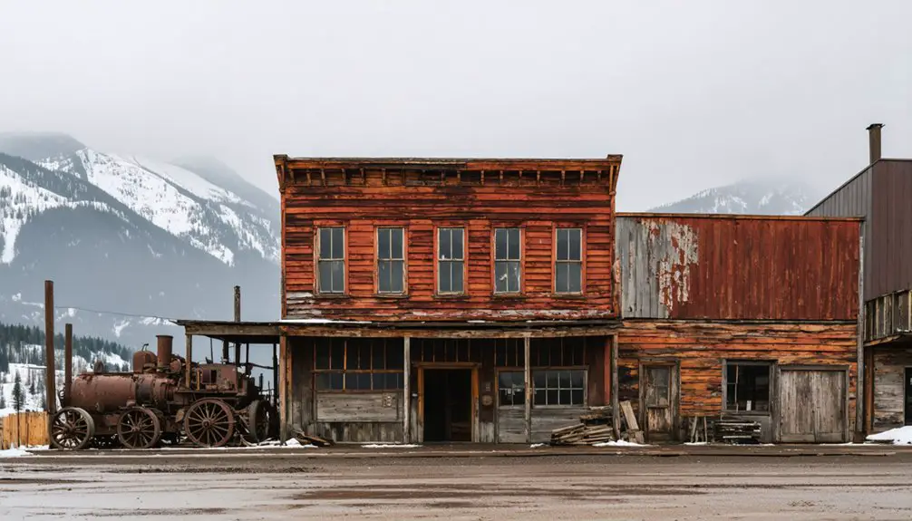 abandoned mining town history