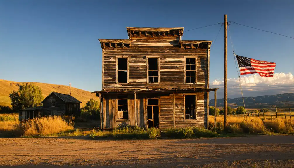 abandoned mining town history