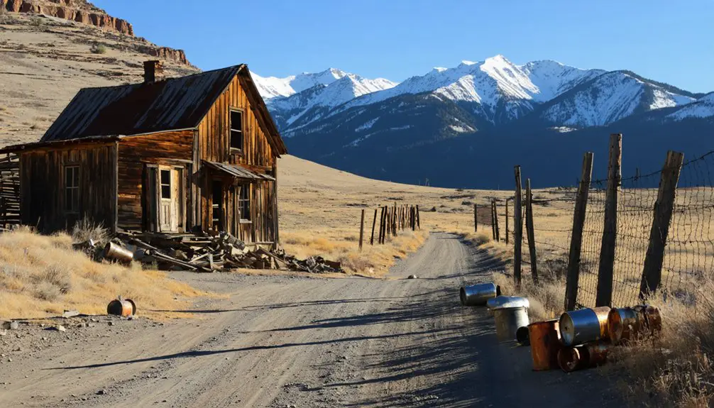 abandoned mining town history