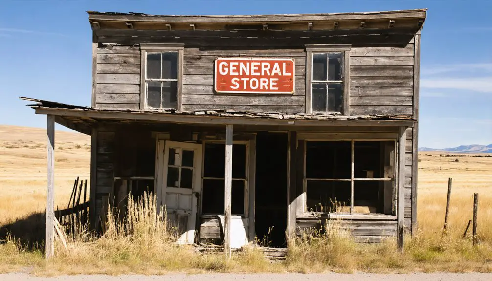 abandoned mining town history