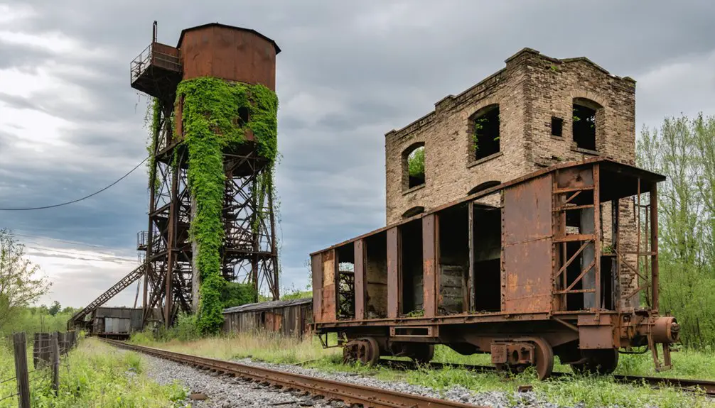 abandoned mining town history