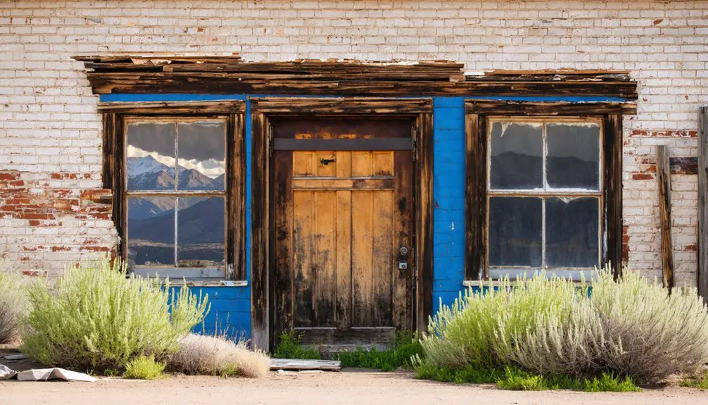 abandoned mining town relics