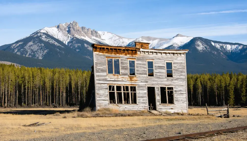 abandoned mining town relics