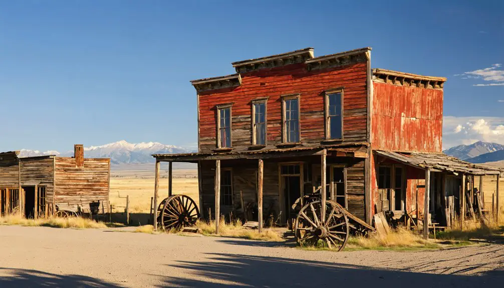 abandoned mining village history