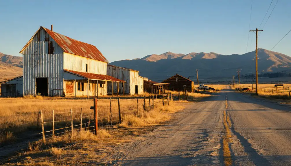 abandoned montana ghost town