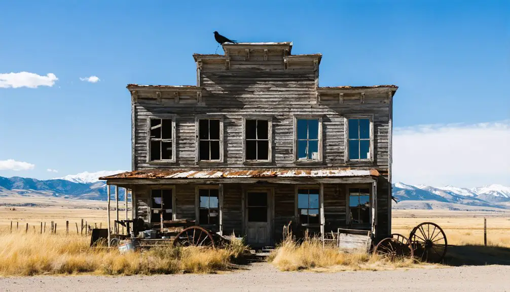 abandoned montana ghost town
