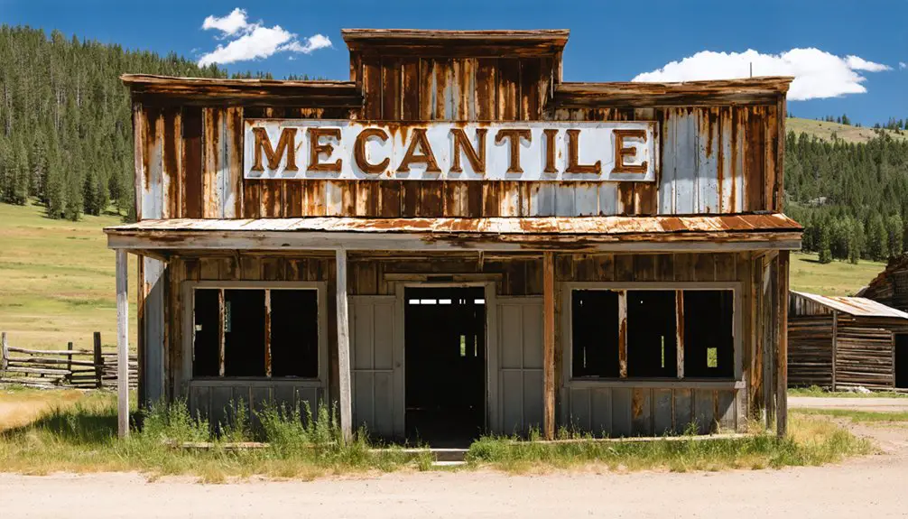 abandoned montana mining town