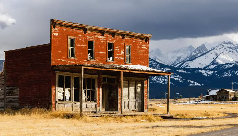 abandoned montana mining town