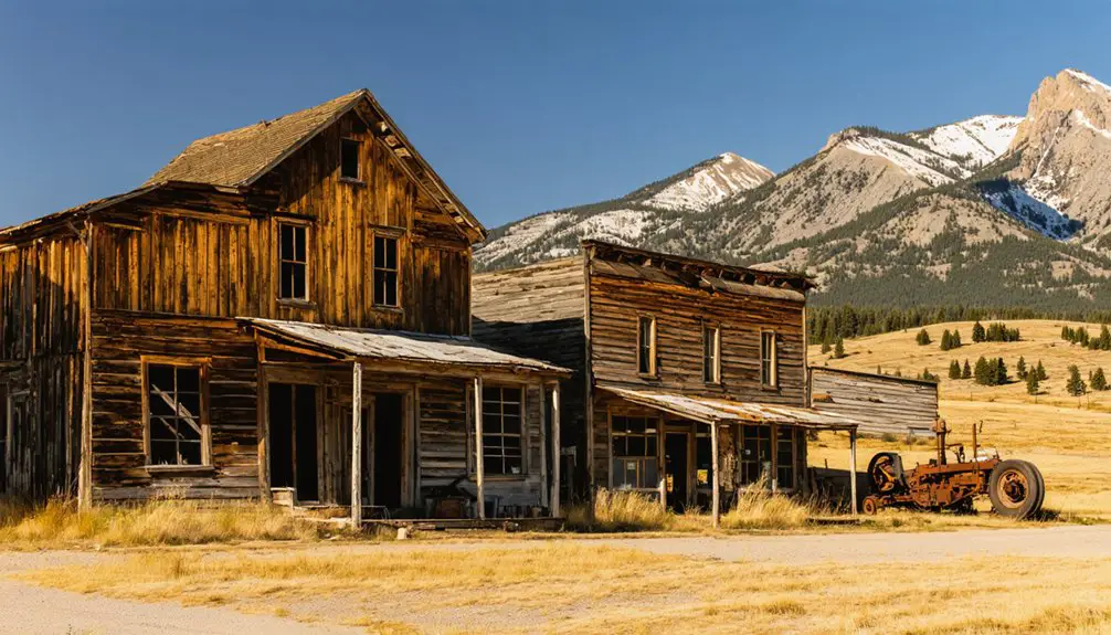 abandoned montana mining town