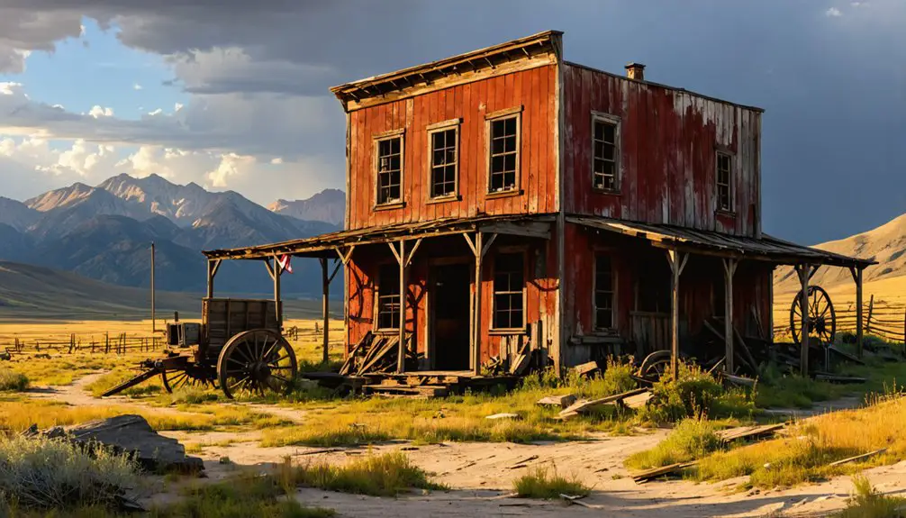 abandoned montana mining town