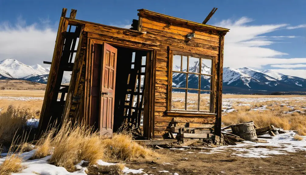 abandoned montana mining town