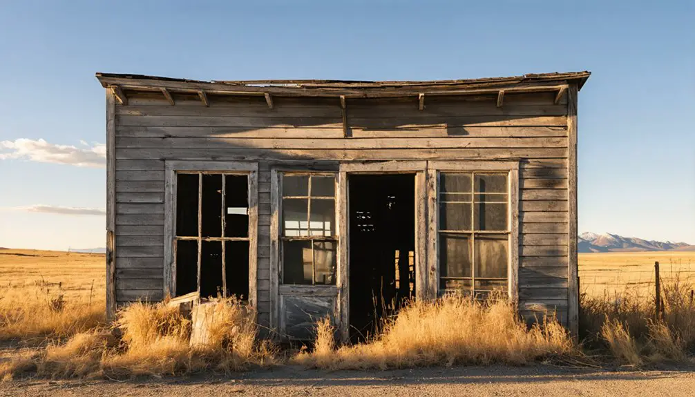 abandoned montana mining town