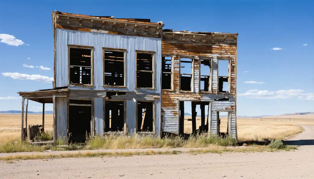 abandoned montana mining town